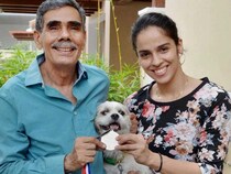 Dont Mind Fighting For Dad Anywhere: Saina Nehwal