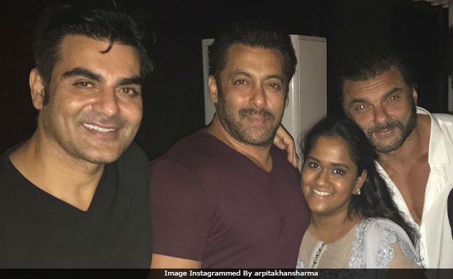 To Salman Khan, From Sister Arpita: 'Shine Even Brighter Than You Are'