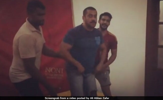 Watch: Salman Khan Performing A Perfect Backflip During Sultan Training Session