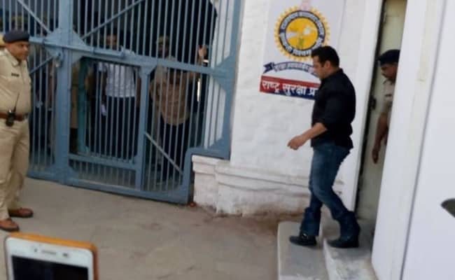 Salman Khan, Prisoner No. 106, Spends Night In Jodhpur Jail