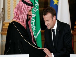 "You And I Are Old In Saudi Arabia," Crown Prince Jokes To France's Macron "You And I Are Old In Saudi Arabia," Crown Prince Jokes To France's Macron
