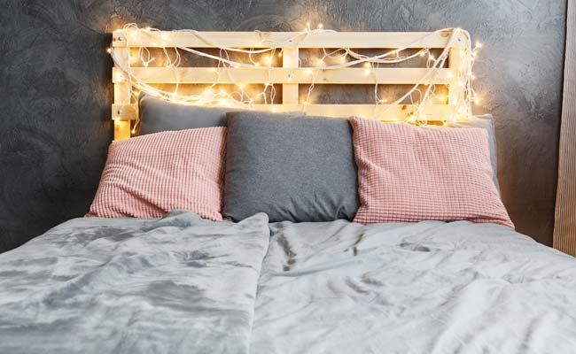 How About Using Some Fairy Lights To Decorate Your Room?