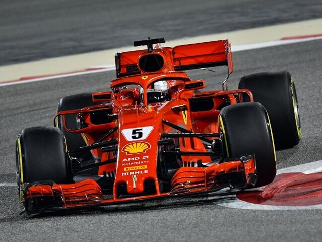 Bahrain Grand Prix 2018: Ferraris Sebastian Vettel Takes Pole Ahead Of Teammate Kimi Raikkonen