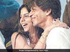Shah Rukh Khan And Suhana's Smiles Are Infectious (Pic Courtesy, Gauri Khan)