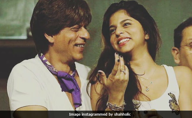 Shah Rukh Khan And Suhana's Joyous Pics After KKR's Win Are Going Viral