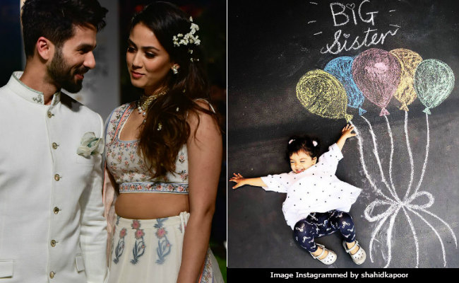 Shahid Kapoor Just Confirmed Mira Rajput's Second Pregnancy With This Adorable Pic Of 'Big Sister' Misha