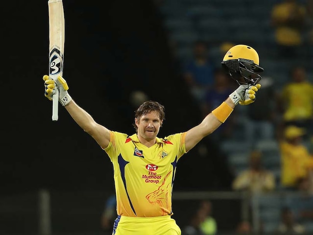 IPL 2018: Chennai Super Kings Shane Watson Slams 51-Ball Ton, Joins Elite List