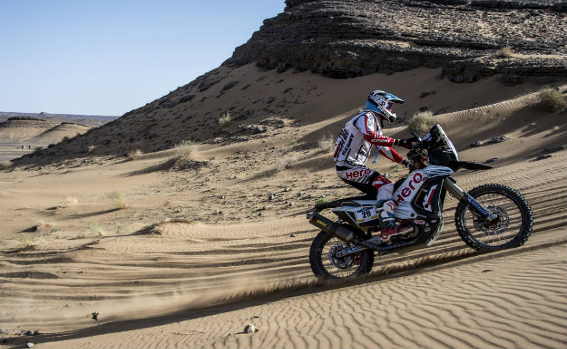 sherco tvs merzouga rally 2018 stage 3