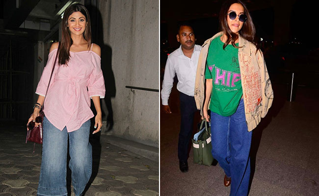 From Deepika To Shilpa, Flared Denim Is A Favourite This Summer