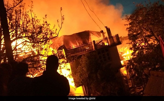 Massive Fire In Shimla Village Leaves 50 Families Homeless
