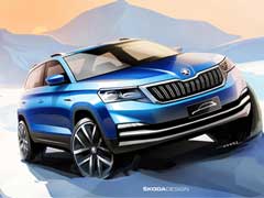 Skoda Kamiq SUV Teased Ahead Of Beijing Debut