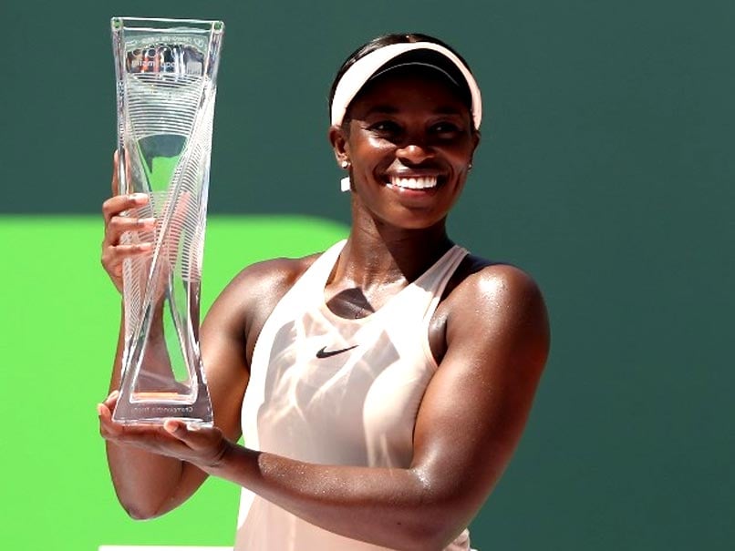 Miami Open: Sloane Stephens Downs Jelena Ostapenko To Win Title Miami Open: Sloane Stephens Downs Jelena Ostapenko To Win Title