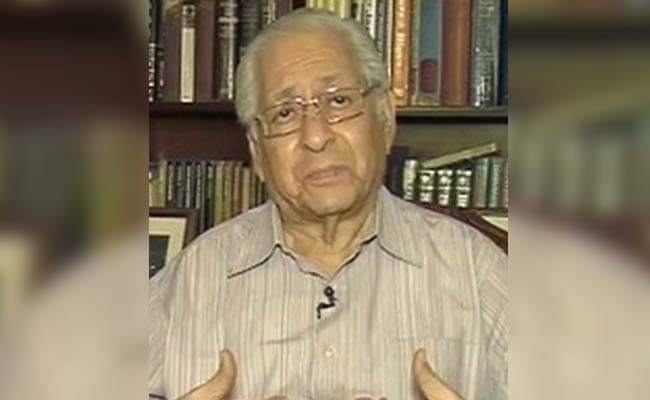 Soli Sorabjee Welcomes Vice President's Decision To Reject Motion To Impeach Chief Justice