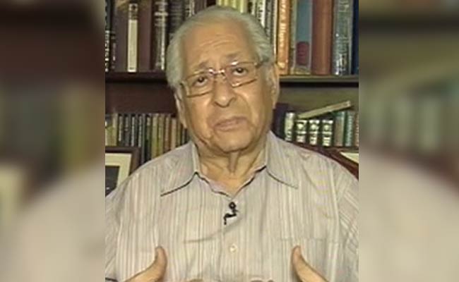 "Icon Of India's Legal System": Tributes Pour In For Soli Sorabjee