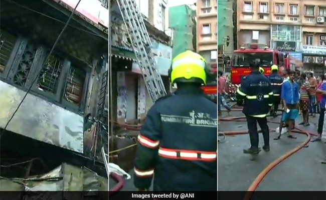 8 People Rescued From South Mumbai Building Where Fire Broke Out Earlier Today