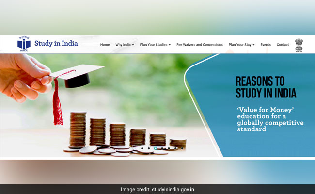 'Study In India' Aims 2 Lakh Foreign Students By 2023