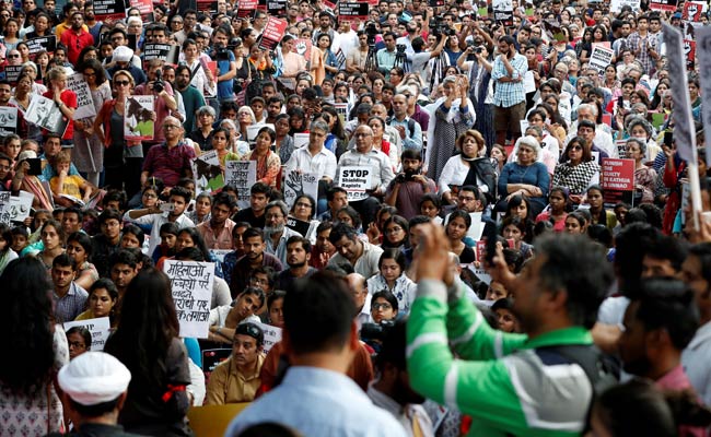 surat rape protest reuters