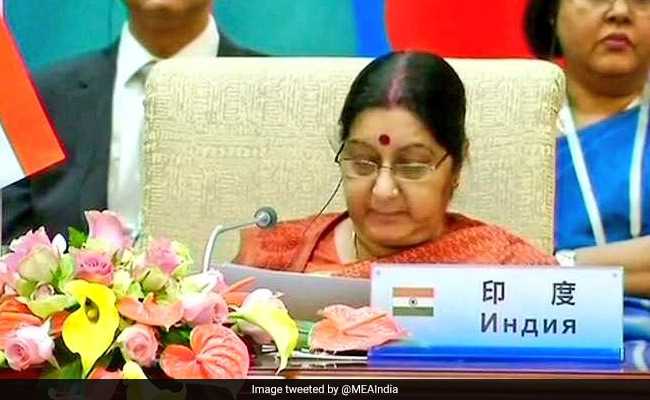 'Terrorism An Enemy Of Basic Human Rights': Sushma Swaraj In China