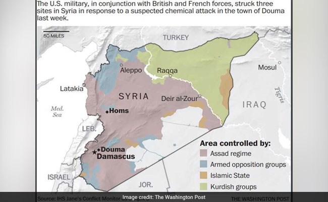 Trump Declares Victory As Pentagon Details US-Led Strikes In Syria