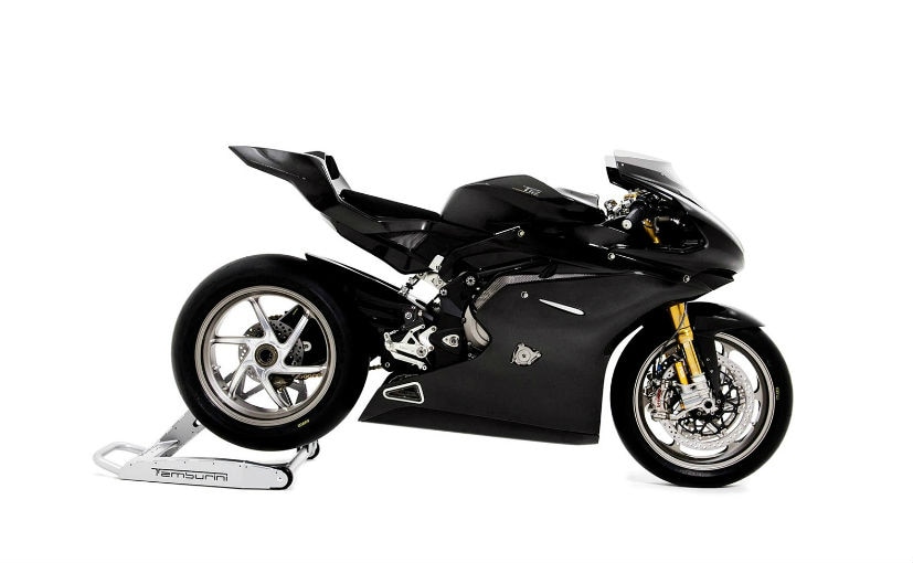 The Tamburini T12, was started in 2012 by Massimo Tamburini, the legendary designer between the Ducati 916 and Ducati 748, who went on to found the Bimota brand. Tamburini started developing the BMW S1000RR-based T12 bike in 2012, but after he was diagnosed with lung cancer, his son Andrea put the finishing touches to the T12.