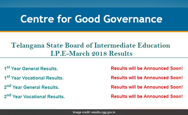 telangana inter results 2018, Telangana Inter result, Inter result, TS Inter Result 2018, TS Inter Result, TS Inter 2018, Telangana Intermediate, TS Inter 1st Result, TS Inter 2nd Result, Results.cgg.gov.in, Bie.telangana.gov.in