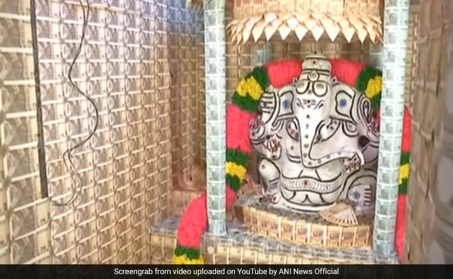 For Tamil New Year, Chennai Temple Decorated With Currency Notes. Watch