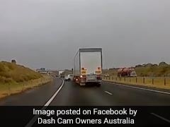 Truck Drags Car For Several Metres While Changing Lanes. Watch Video