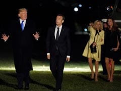 France's Emmanuel Macron Visits Donald Trump As Iran Nuclear Deal Hangs In Balance