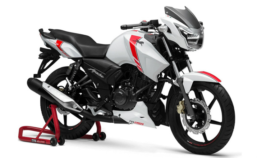 TVS Apache RTR 160 Race Edition Launched; Prices Start At Rs. 79,715