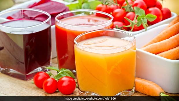 Vegetable Juice Benefits Chart