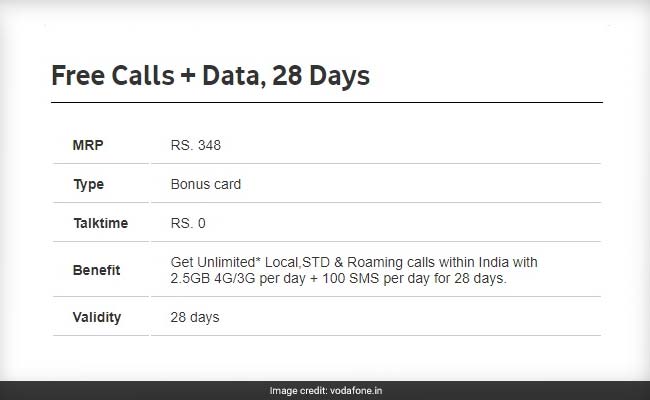 vodafone rs 348 recharge website