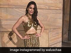 Waluscha De Sousa In Glittering Gold Will Give King Midas A Complex