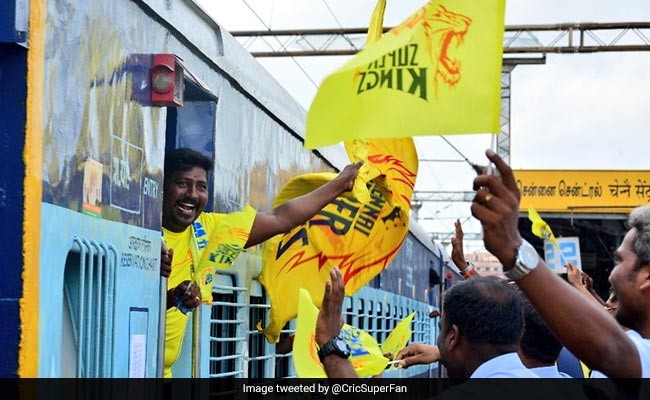 'Whistle Podu Express' Full Of Chennai Fans Reaches Pune For IPL Match