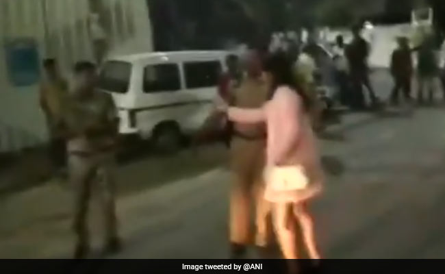 On Video, Hyderabad Woman, Allegedly Drunk, Argues With Cops