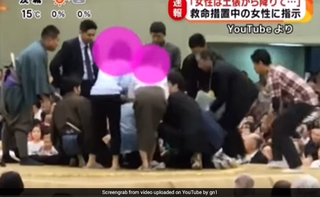 A Japanese Woman Tried To Save A Man's Life In The Sumo Ring, But Was Ordered Away For Being 'Unclean'