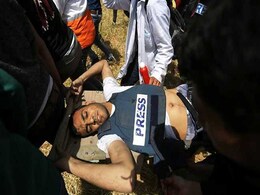 He Was Wearing Vest Marked 'PRESS', Was Shot Dead At Gaza Protest He Was Wearing Vest Marked 'PRESS', Was Shot Dead At Gaza Protest