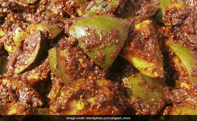 Instant Raw Mango Pickle (Achaar) Ready In Just 10 Min! Watch Recipe Video