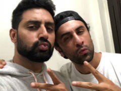 <I>102 Not Out</I>: Can Abhishek And Ranbir Out-Pout Dads Amitabh Bachchan And Rishi Kapoor?