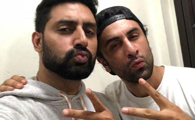 <I>102 Not Out</I>: Can Abhishek And Ranbir Out-Pout Dads Amitabh Bachchan And Rishi Kapoor?