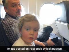 Man Comforts Panicking Children On Flight, Becomes Internet's New Hero