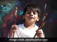 Pune Boy, 4, Stuns Art World. His Paintings Sell For Thousands Of Dollars