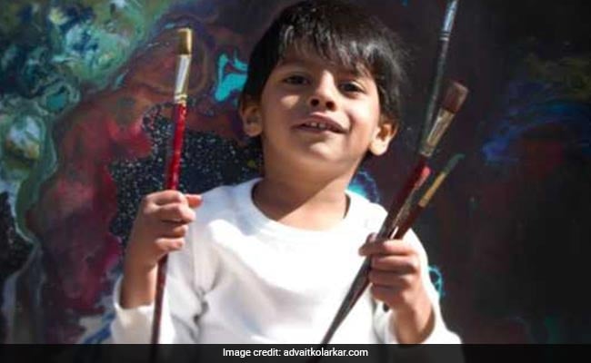 Pune Boy, 4, Stuns Art World. His Paintings Sell For Thousands Of Dollars