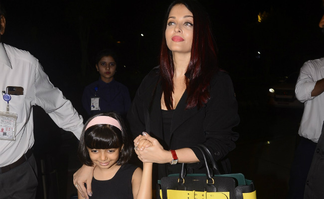 Cannes Done, Aishwarya Rai Bachchan Flies Home. See Airport Pics