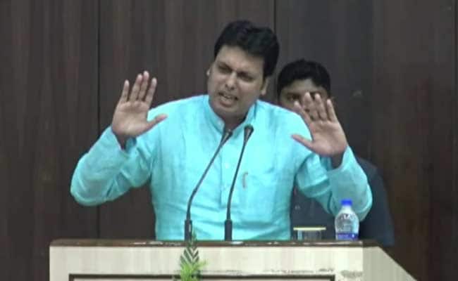 'Fingernails Will Be Cut': Biplab Deb On Those Questioning His Governance