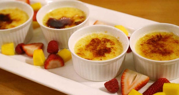 Lemon Creme Brulee