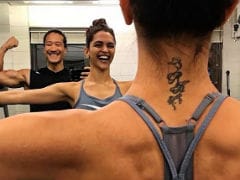 The Internet Is Obsessing Over Deepika Padukone's 'RK' Tattoo In These Workout Pics