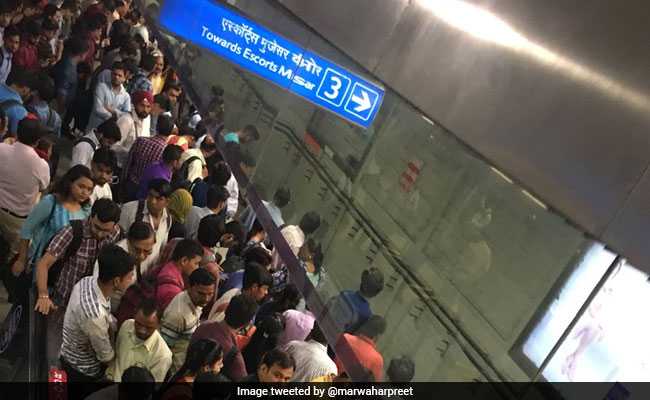 Delhi Metro Services Hit On Violet Line After Technical Glitch