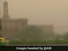 Dust Storm Envelops New Delhi, In A Sudden Change Of Weather