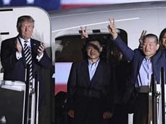 Donald Trump, Wife Melania Greet Three Americans Freed by North Korea
