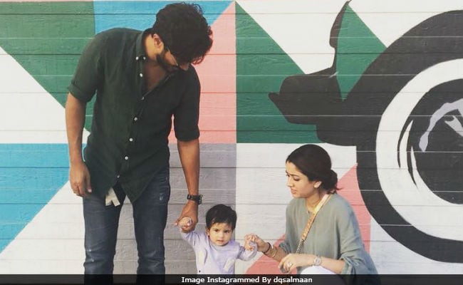 Viral: Dulquer Salmaan Shares First Pic Of Daughter Maryam On First Birthday